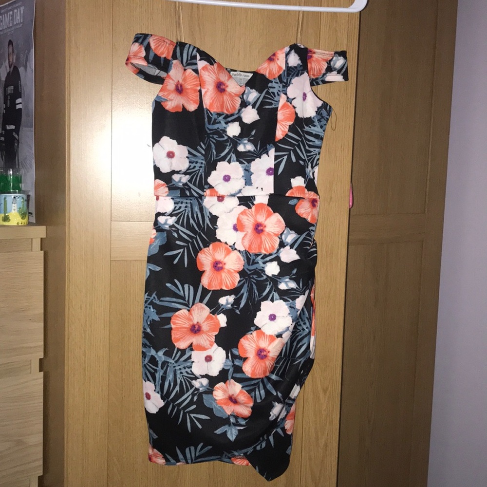 Off the shoulder dress